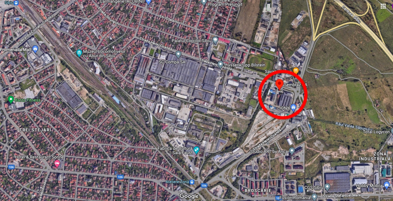 Sembraz a cerut acordul de mediu pentru demolarea fostei fabrici. Opt construcții vor face loc viitorului Kaufland