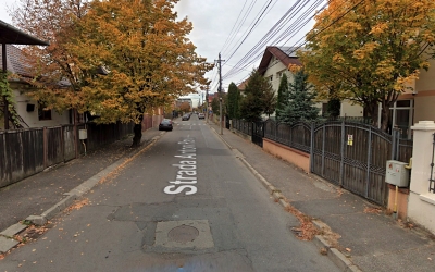 Restricții în trafic: Anton Pann este prima stradă din Sibiu care intră în reparații din acest an