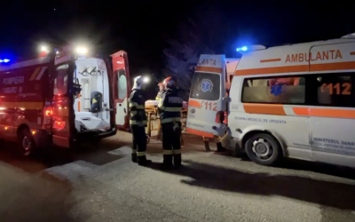 La volanul mașinii căzute în Olt se afla o tânără de 23 de ani. Cum s-a petrecut accidentul