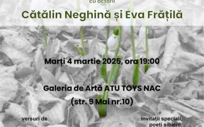 Sibienii, invitați să participe la un recital de poezie. Poeții Decebal Todăriţă, Savu Popa şi Luminița Giurgiu, invitați speciali ai evenimentului