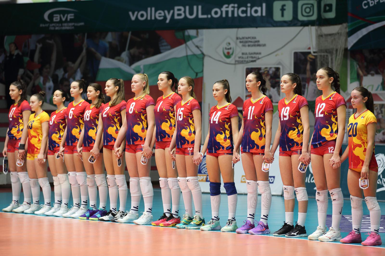 Două jucătoare de volei din Sibiu convocate la echipa națională U16 pentru preliminariile Campionatului European