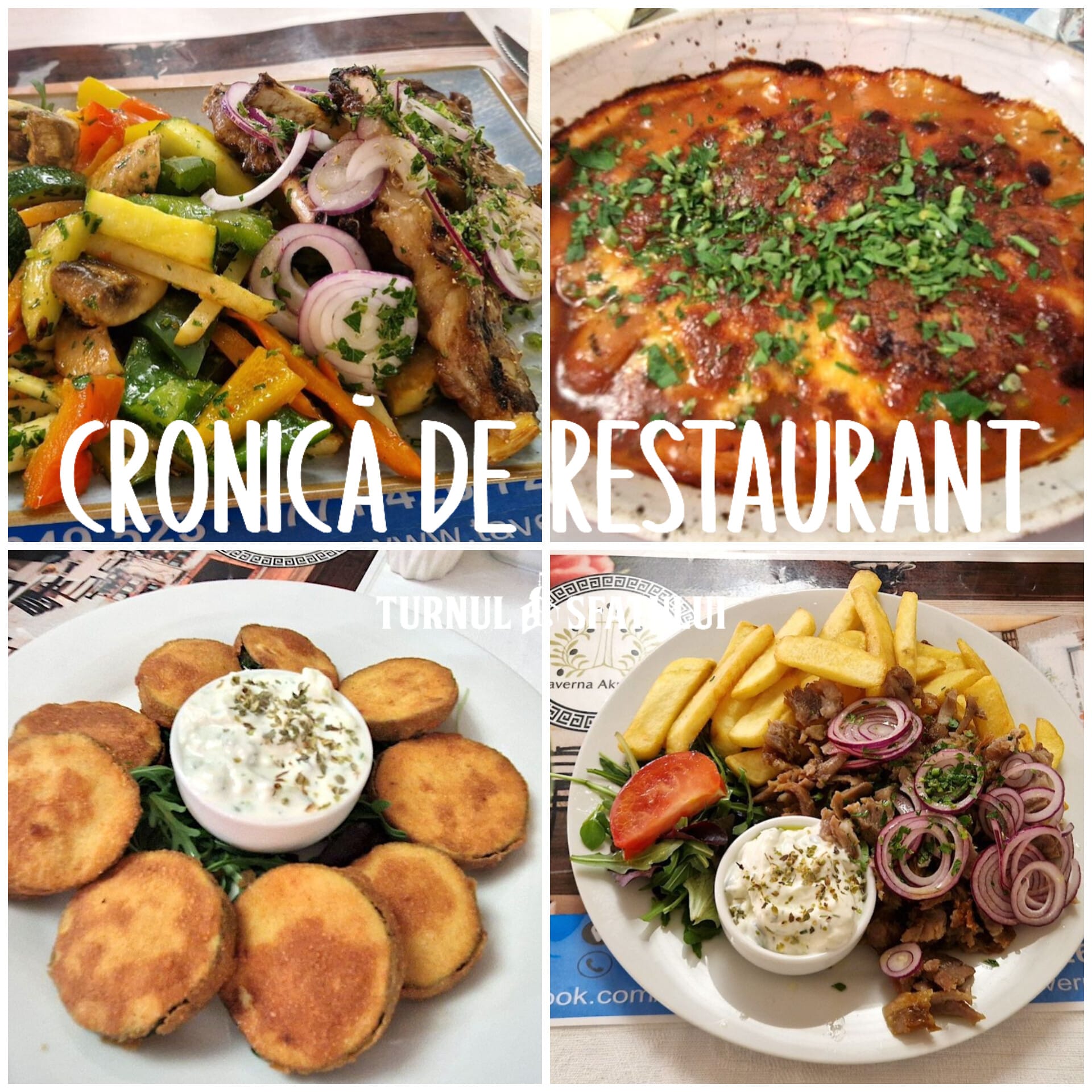 Akropolis. La unul din cele mai vechi restaurante noi din Sibiu, ospătărița n-a știut să ia bacșiș
