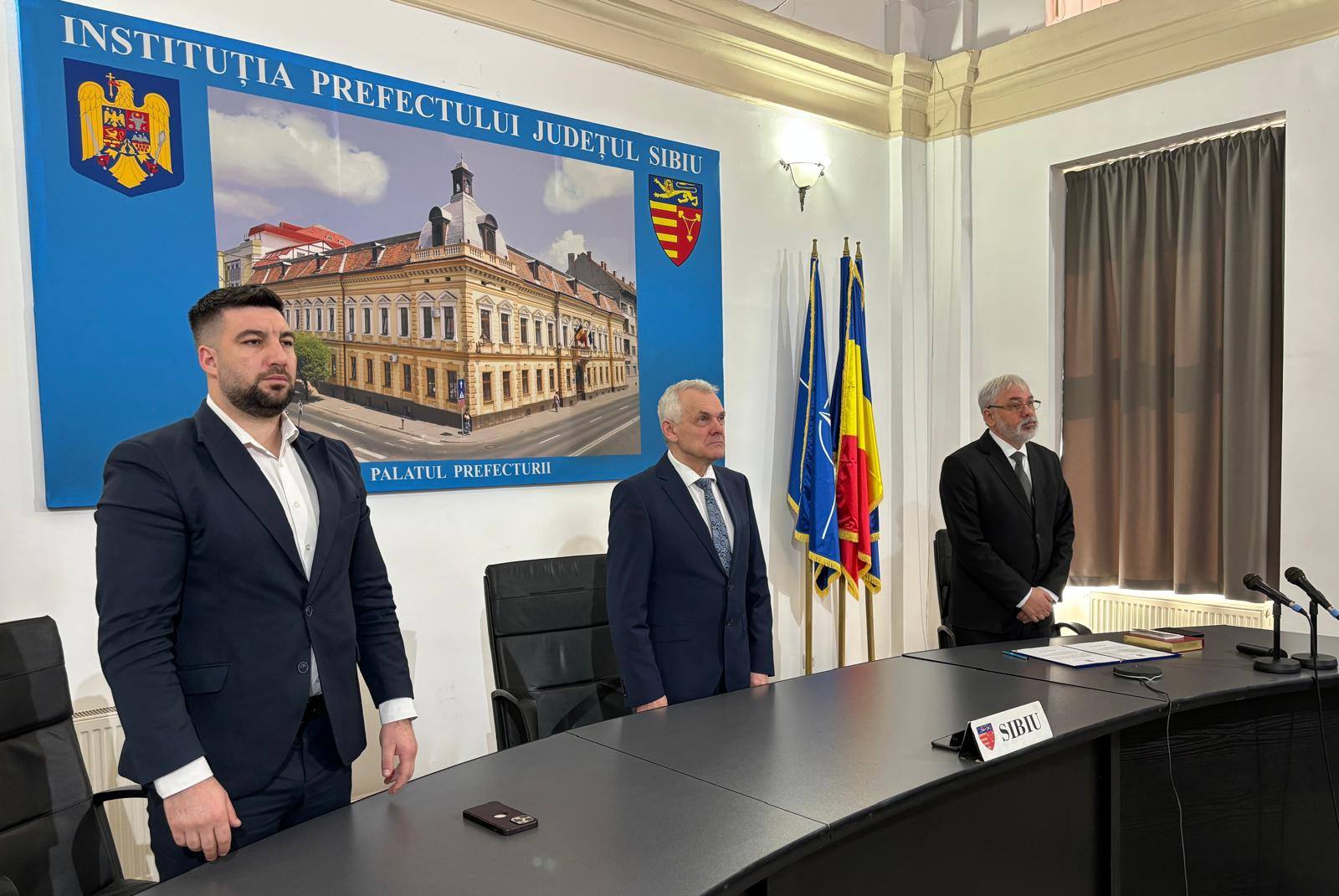 Benedek Zakarie, noul subprefect al județului Sibiu, a depus jurământul