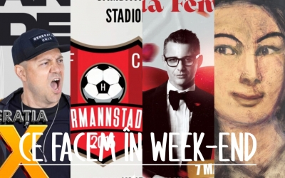 Ce facem în weekend? Petreceri dedicate femeilor, fotbal de calitate, teatru, expoziții inedite și pizza