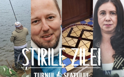 Știrile zilei, 1 aprilie: Pescari amendați cu 8.000 de lei, casă cu zvastică la intrare și sigla SS pe gard, Radu Szekely este noul consilier onorific al Ministrului Educației și Prim-procurorul adjunct al județului Sibiu s-a pensionat