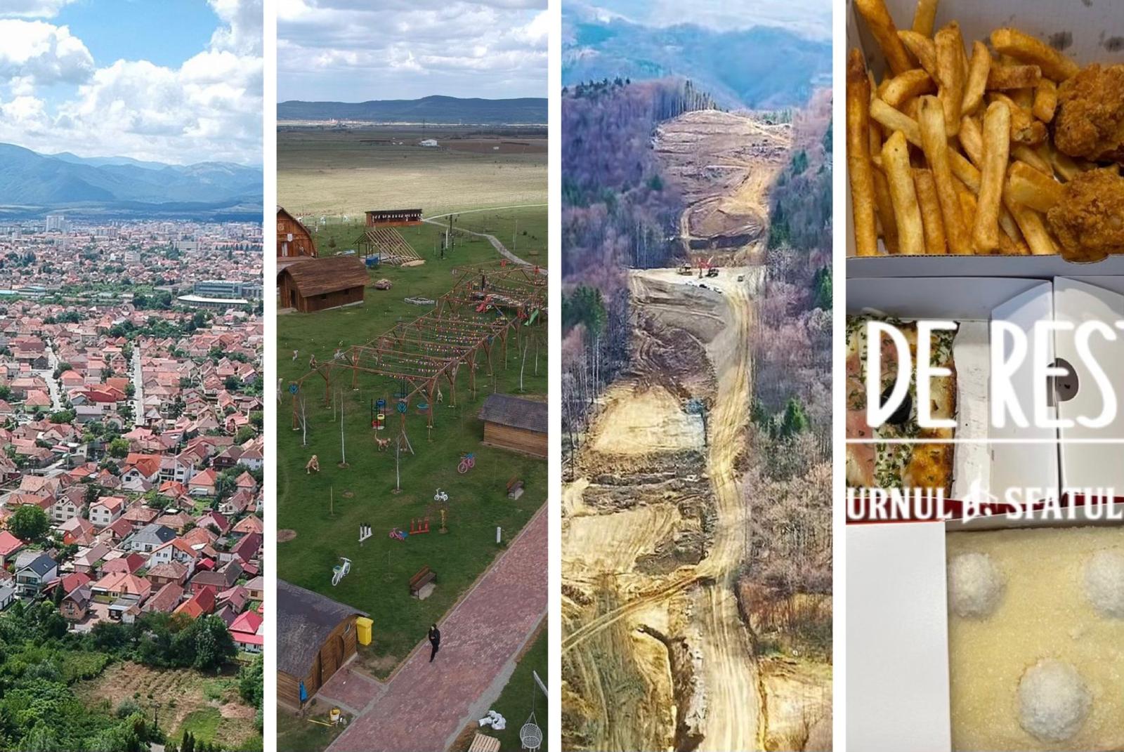 Știrile weekend-ului, la Sibiu. Prima filmare aeriană continuă între tunelul Poiana și capătul lotului de lângă Tigveni, un sibian conduce un resort în Dubai, cronică de restaurant