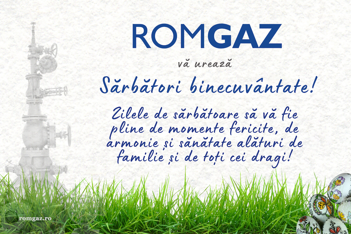 Mesajul de Paști din partea ROMGAZ