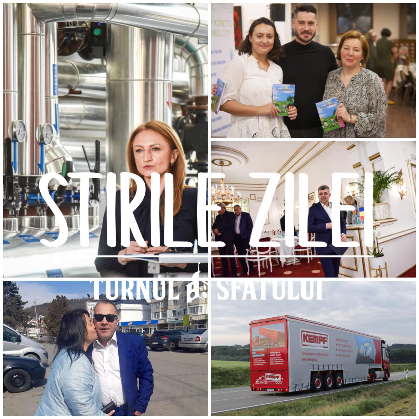 Știrile de miercuri, de la Sibiu: administrația județului, de la inaugurarea unei centrale termice, la „Românii au talent”