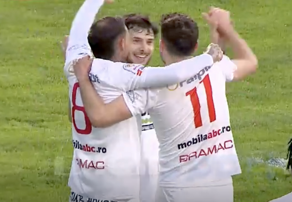 FC Hermannstadt s-a calificat în semifinalele Cupei României. Victorie ușoară la Reșița, scor 0 la 4