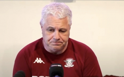 Marius Șumudică despre înfrângerea de la Sibiu: ”Ați văzut, ei la 1-0, stăteau pe jos, îi felicit. Eu n-am văzut un jucător al meu să se pună jos”