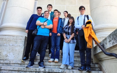 Ștefan, Andrei, Tudor și Ovidiu sunt elevii din Sibiu care s-au întors de la etapa națională a Olimpiadei de Geografie cu rezultate deosebite