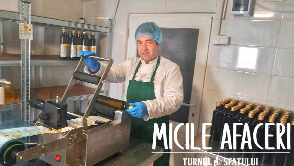 Un sibian în vârstă de 50 de ani și-a deschis afacere cu investiție de aproximativ 40.000 de euro, în casa bunicilor de la Tălmăcel. „Produsul meu se apropie de standardele uleiului de măsline”