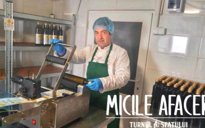 Un sibian în vârstă de 50 de ani și-a deschis afacere cu investiție de aproximativ 40.000 de euro, în casa bunicilor de la Tălmăcel. „Produsul meu se apropie de standardele uleiului de măsline”