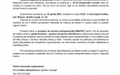 Comunicat de presă