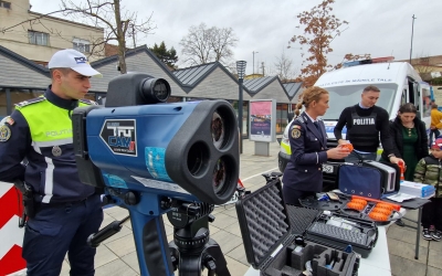 Avertizare din partea polițiștilor sibieni: miercuri vor folosi toate radarele pe care le au în dotare