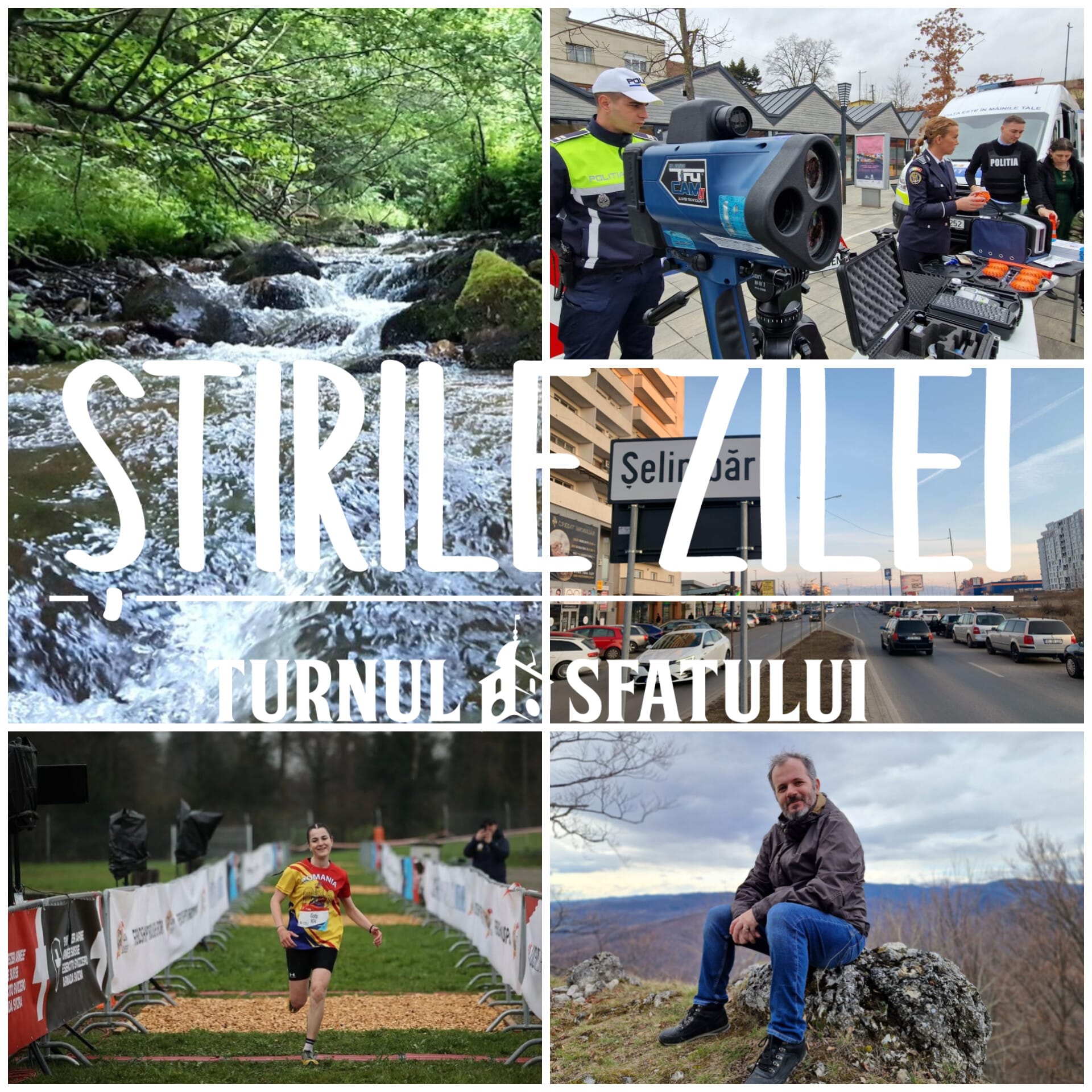 Știrile zilei de luni, de la Sibiu, aduc și vești bune: râuri eliberate și campanii anunțate de polițiști