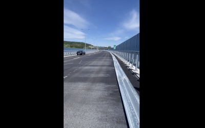 Scrioșteanu: A început procedura de pre-recepție pe primul lot de autostradă care va fi dat în trafic anul acesta, restul secțiunii 5 din Autostrada Sibiu - Pitești