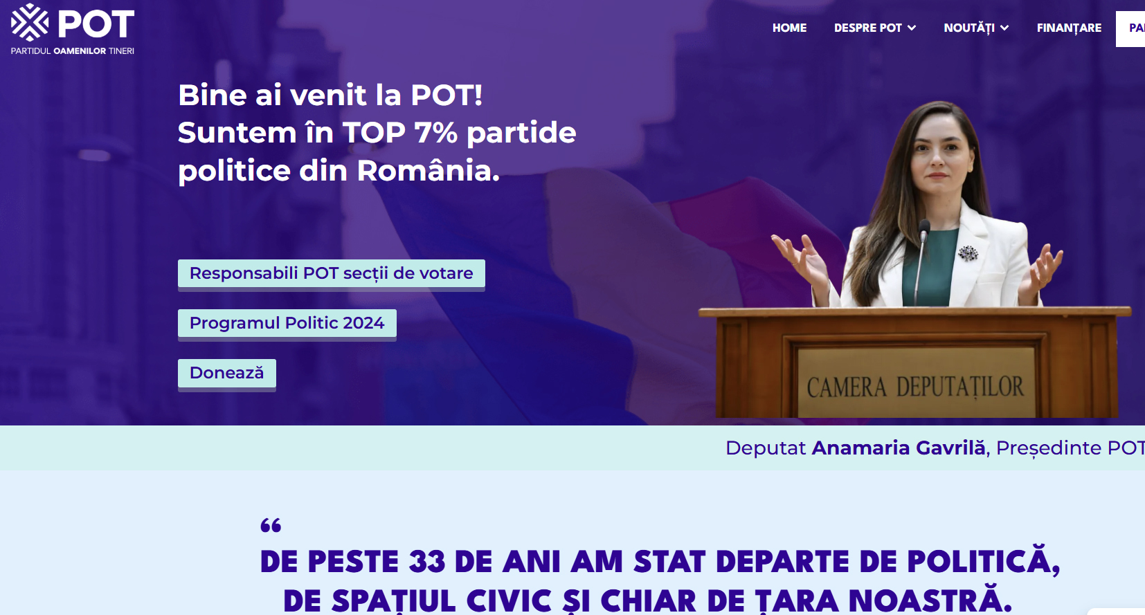 Șase deputați POT și-au dat demisia din partid și din grupul parlamentar. „Valorile care au stat la baza proiectului nu au fost respectate”