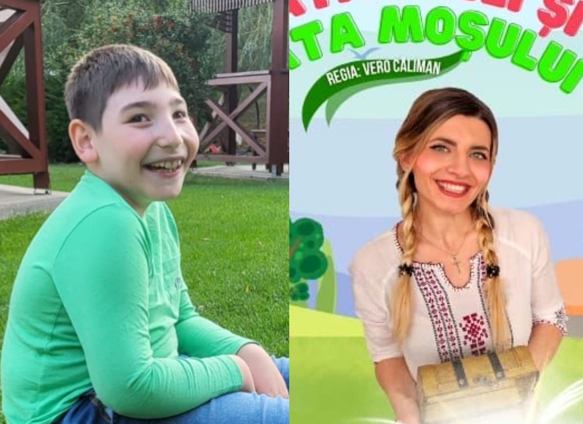 Teatru caritabil pentru Darius, un băiat care are nevoie de orteze în valoare de mii de euro. „Fata babei și fata moșului” se joacă duminică, la Cisnădie