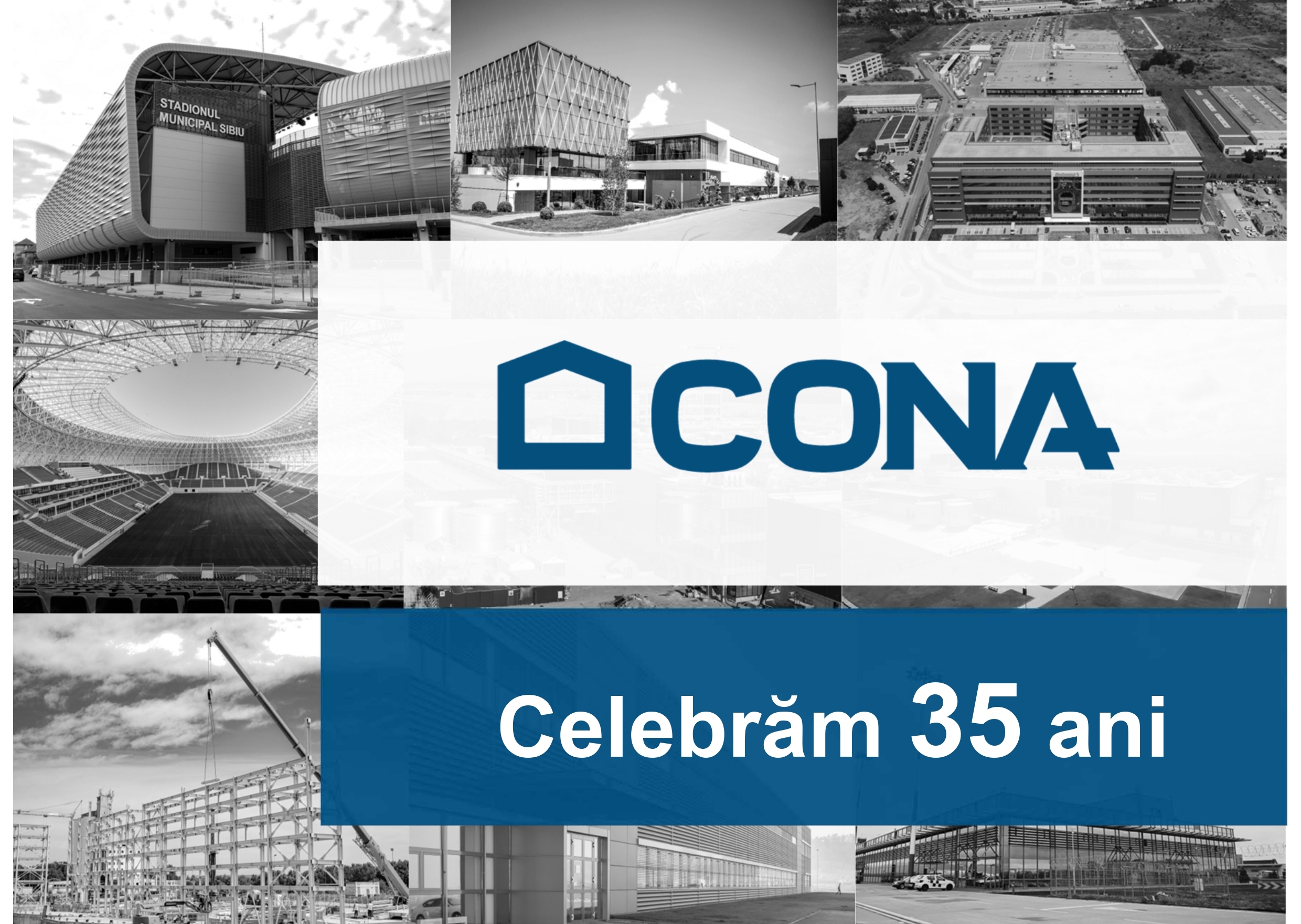 CON-A aniversează 35 de ani de activitate în construcții