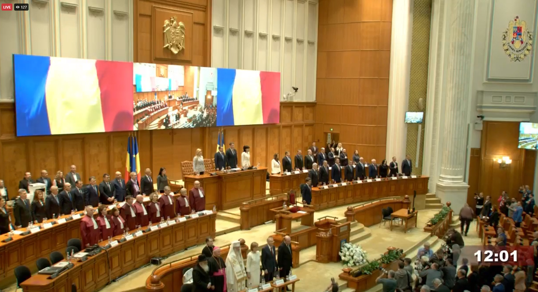 Actualizare. Ceremonia depunerii jurământului de președintele ales, Nicușor Dan. „Statul are nevoie de o schimbare fundamentală”