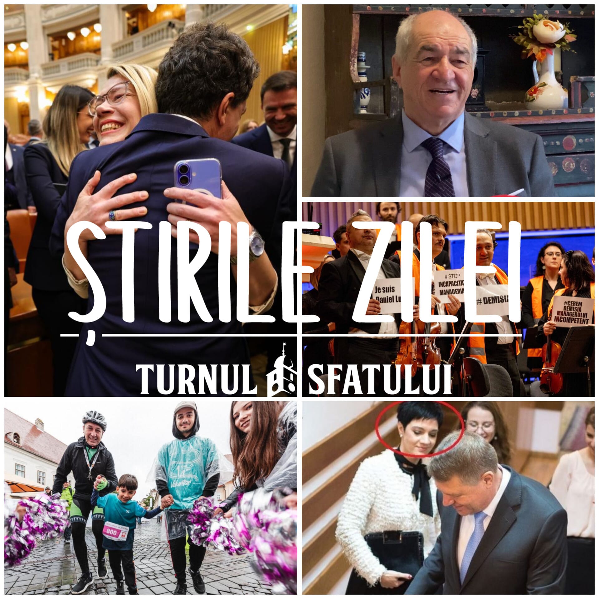 Știrile zilei de luni, de la Sibiu