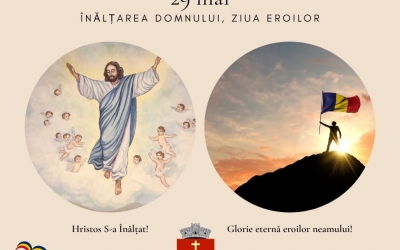 Ioan David, primarul comunei Roșia: Să ne rugăm cu inimile curate pentru pomenirea din veac în veac a eroilor neamului românesc
