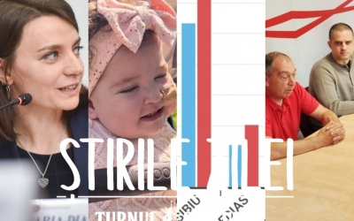 Știrile zilei, la Sibiu: USR Sibiu are un nou președinte, top economic al localităților din județ, s-au strâns banii pentru operația pe inimă a Mariei și PSD Sibiu condamnă concedierile de la Filarmonică