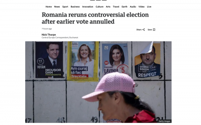 BBC: Rezultatul alegerilor prezidențiale este așteptat cu neliniște la Washington, Kiev și Moscova