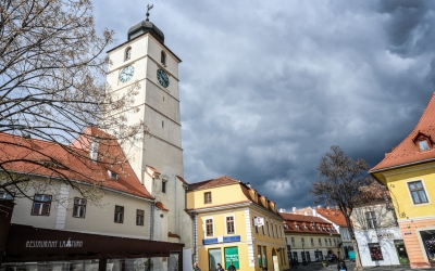 Cod galben de ploi și vijelii luni, în tot județul Sibiu