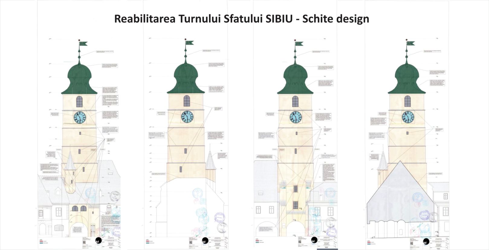 ADR Centru: Primăria Sibiu a primit finanțarea nerambursabilă de peste 15 milioane de lei pentru a restaura Turnul Sfatului