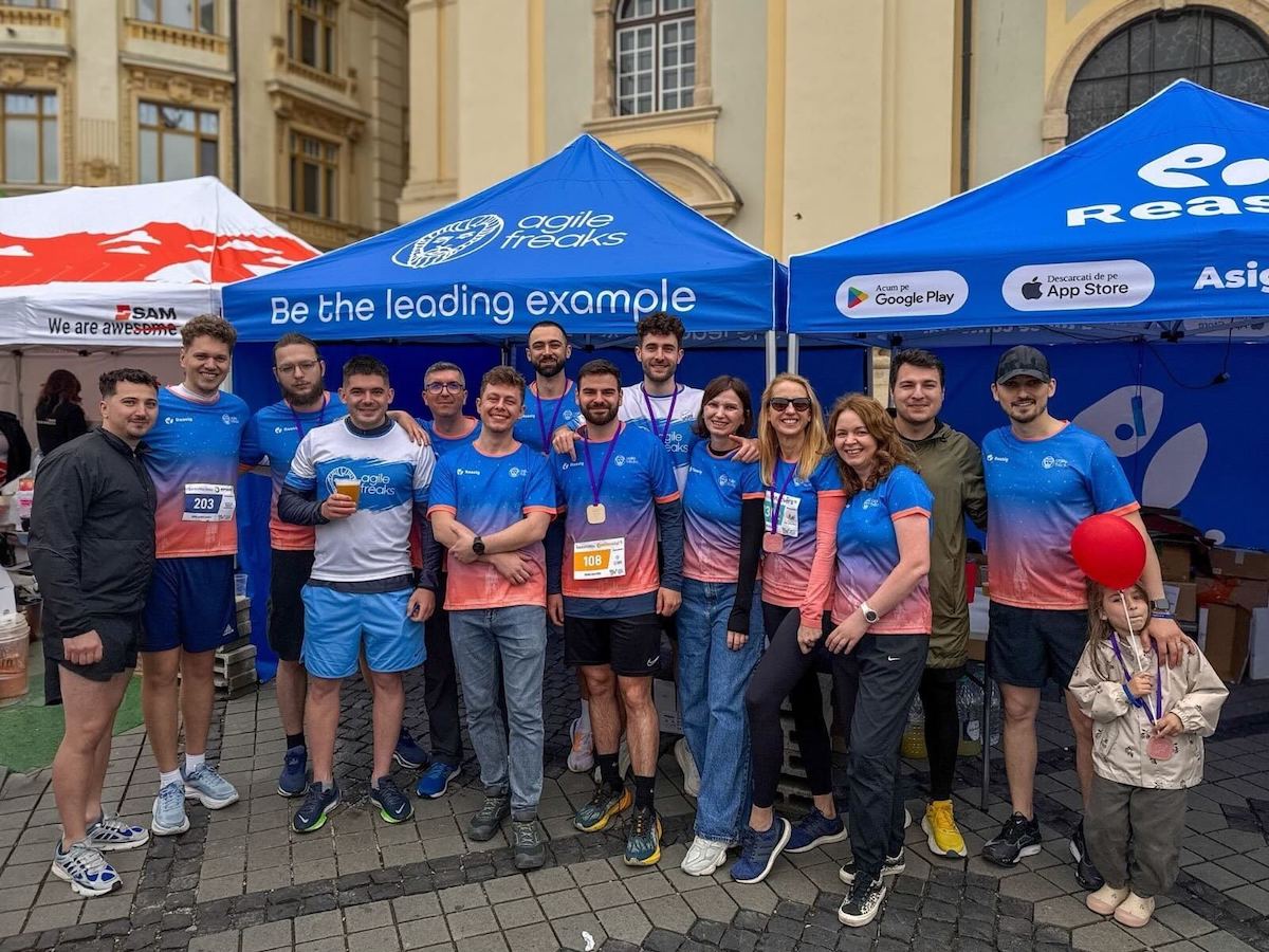 Tehnologie pentru comunitate: Agile Freaks, partenerul digitalizării Maratonului Internațional Sibiu