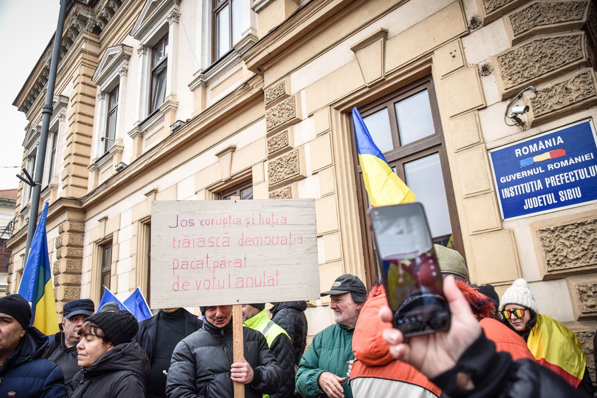 AUR Sibiu își cheamă simpatizanții la un protest „împotriva noilor poveri fiscale”