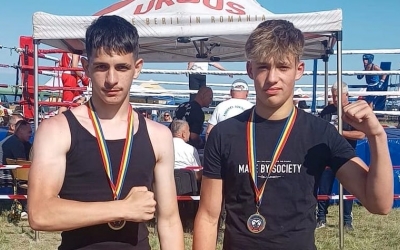 Locul I pentru Sibiu la box. Daniel Lascu și Daniel Vintilă, de la la ACS Pugilistic Sibian, cei mai buni în ring la o competiție internațională