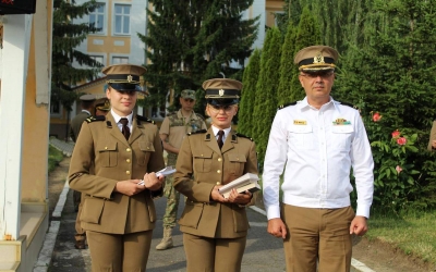 Premiul III național pentru două eleve ale Școlii de Maiștri Militari din Sibiu la Concursul de Traduceri Literare și de Specialitate