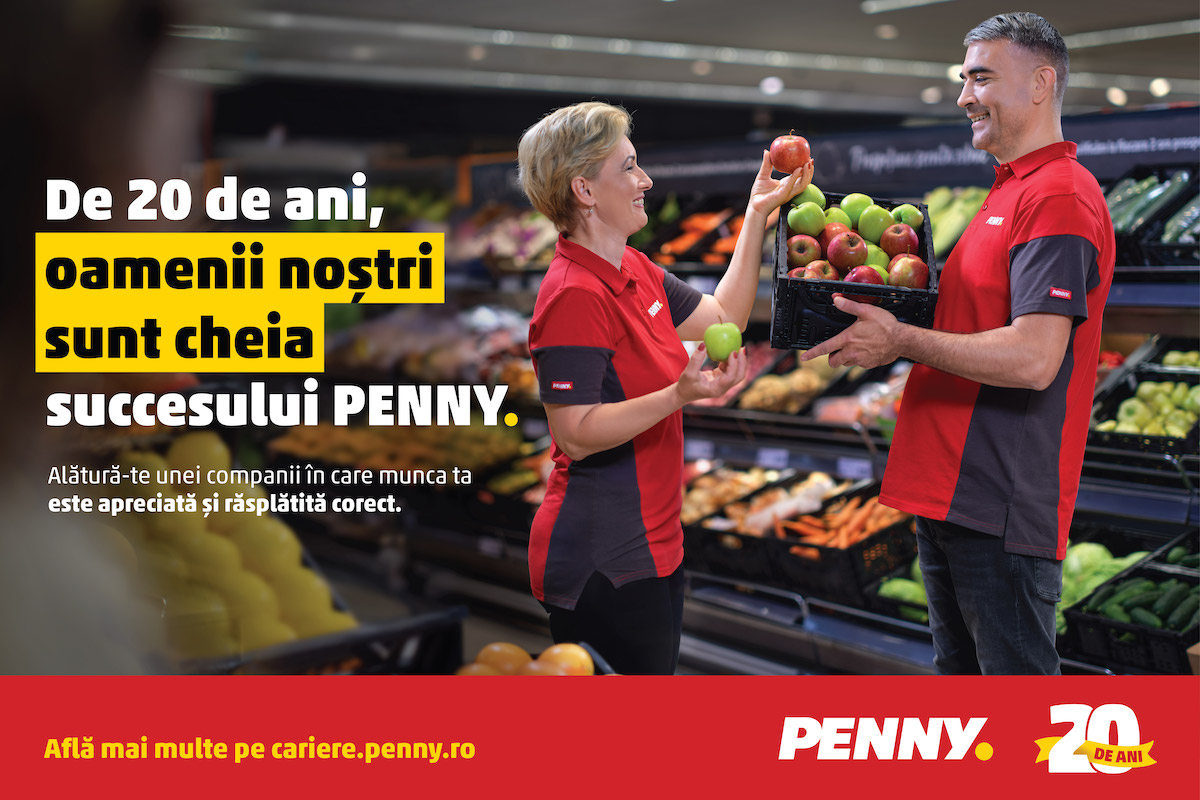 PENNY, de 20 de ani alături de oameni! Angajatorul care oferă respect și stabilitate
