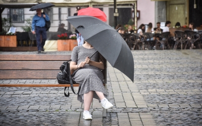Meteorologii sibieni: nu vor fi cantități mari de ploaie, dar sunt așteptate vijelii. Temperaturile vor scădea cu 7-8 grade