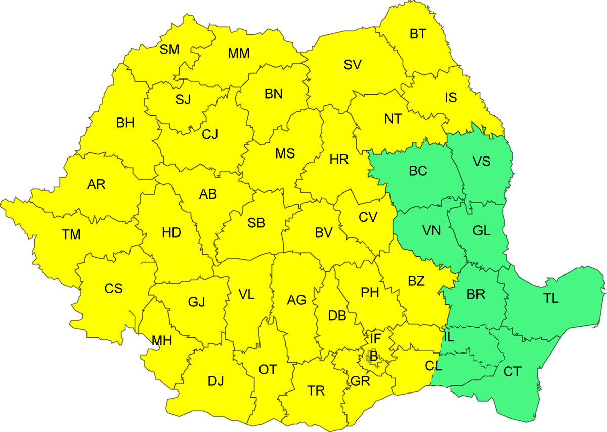 Atenționare de la meteorologi: Disconfort termic joi, temperaturi ridicate și în weekend