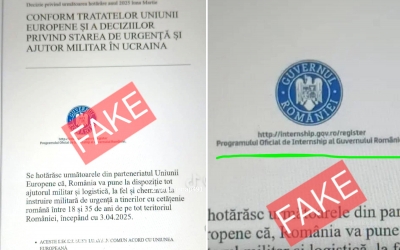 Informații false despre „participarea României la un conflict militar”
