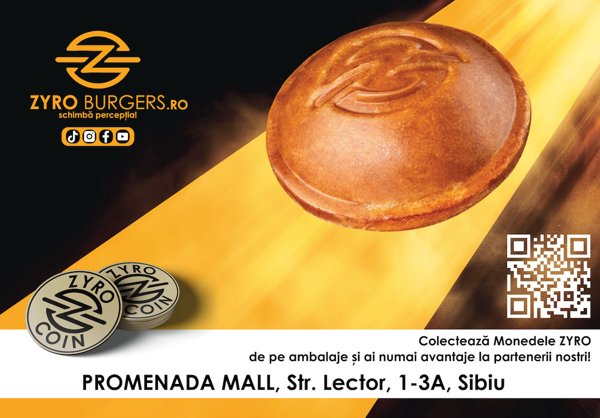 Se deschide ZYRO Burgers în Promenada Mall. Desert gratuit în weekendul de deschidere!