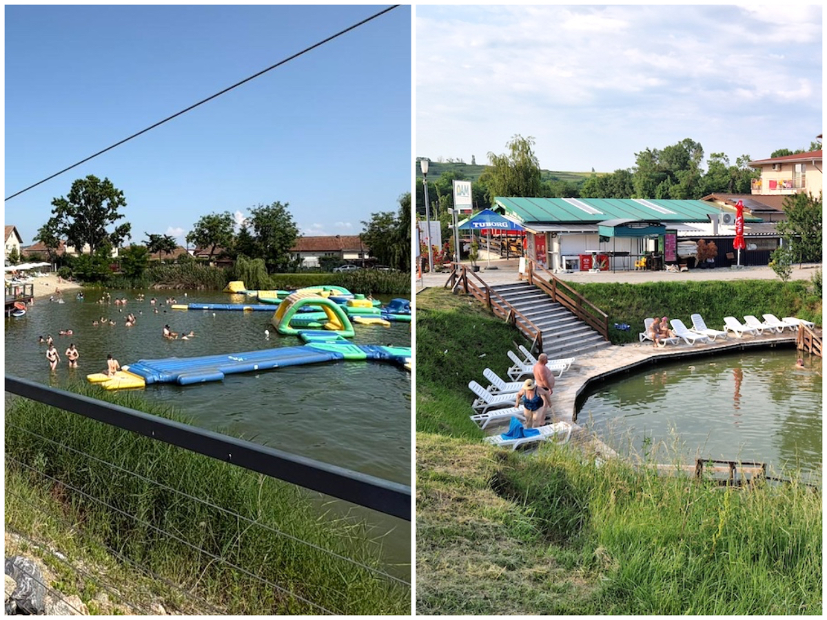 Primul weekend de baie la Ocna Sibiului și Lacul lui Binder. „Foarte fain, dar...” La Ocna oamenii se plâng de intrarea în apă, la Binder că nu au de unde să cumpere ceva