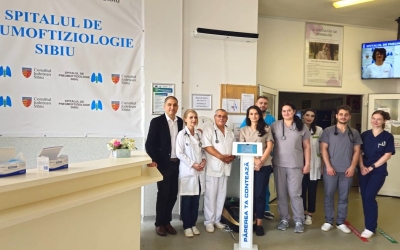 Spitalul TBC Sibiu introduce un sistem electronic de evaluare a serviciilor: „Vrem cât mai multe păreri și sugestii”