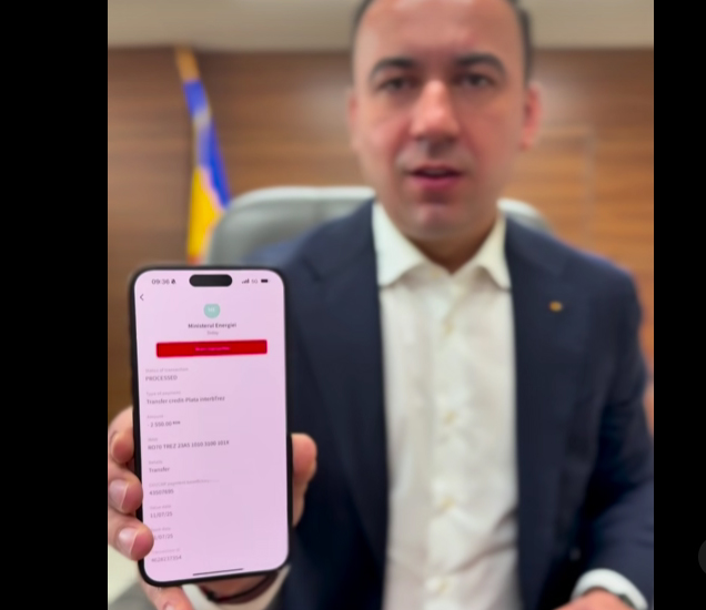 Ministrul Energiei a renunțat la 20 % din salariul său și cere directorilor companiilor din subordine același gest