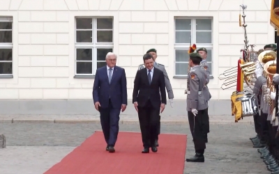 Nicușor Dan, în vizită oficială în Germania. Întâlniri cu Steinmeier, oameni de afaceri germani și comunitatea românească