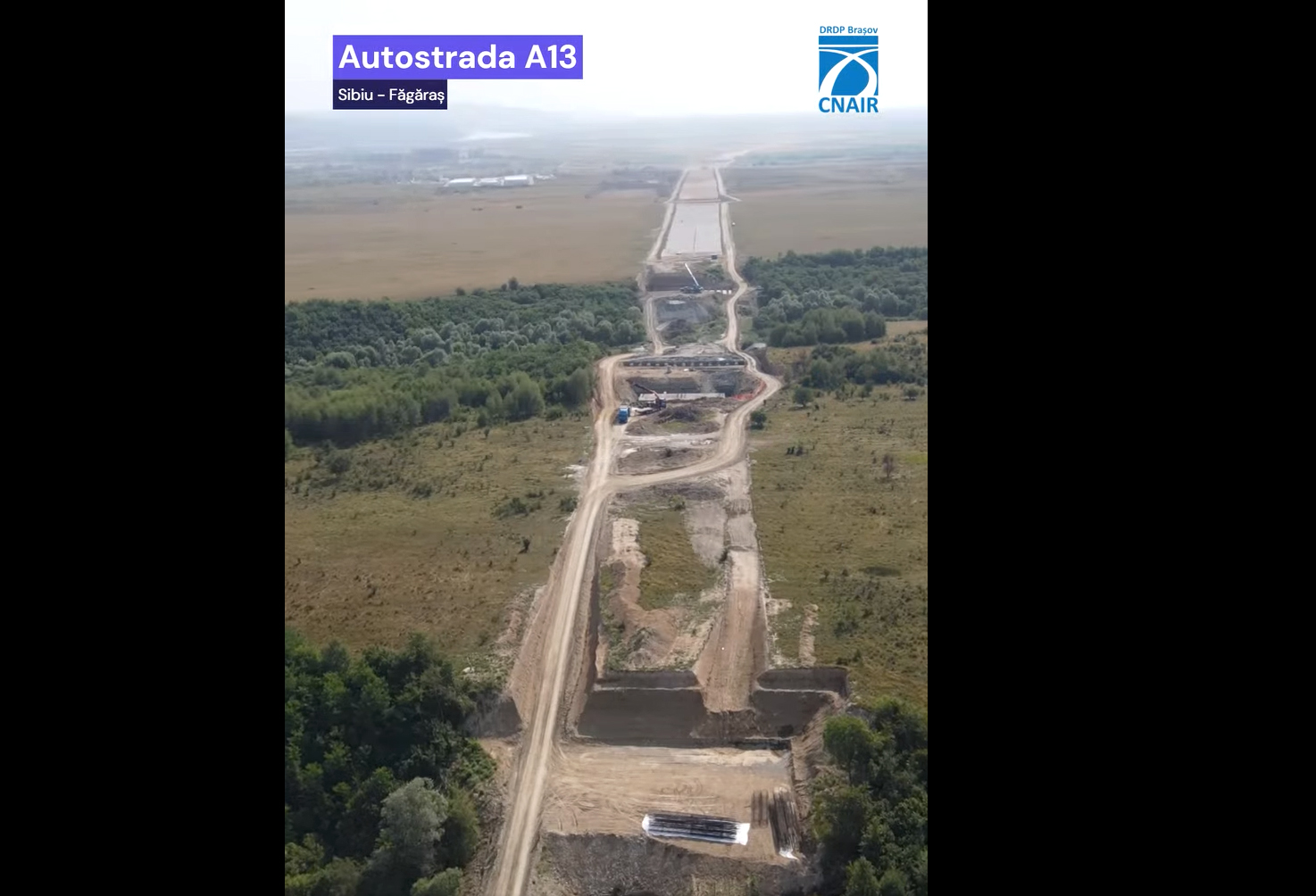 Progres „semnificativ” de 5% pe lotul 2 al Autostrăzii Sibiu - Făgăraș, între Avrig și Arpașu de Jos. Sunt mobilizați 300 de muncitori și aproximativ 125 de utilaje