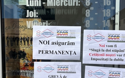 Grevă de avertisment la Primăria Sibiu și alte cel puțin 19 primării din județ