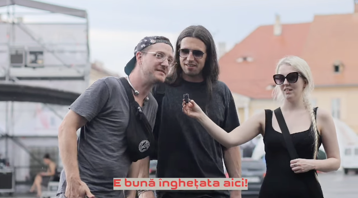 Primele impresii despre Sibiu ale artiștilor care concertează vineri seara la ARTmania: „E bună înghețata aici. Credem că amplasarea face acest festival special”
