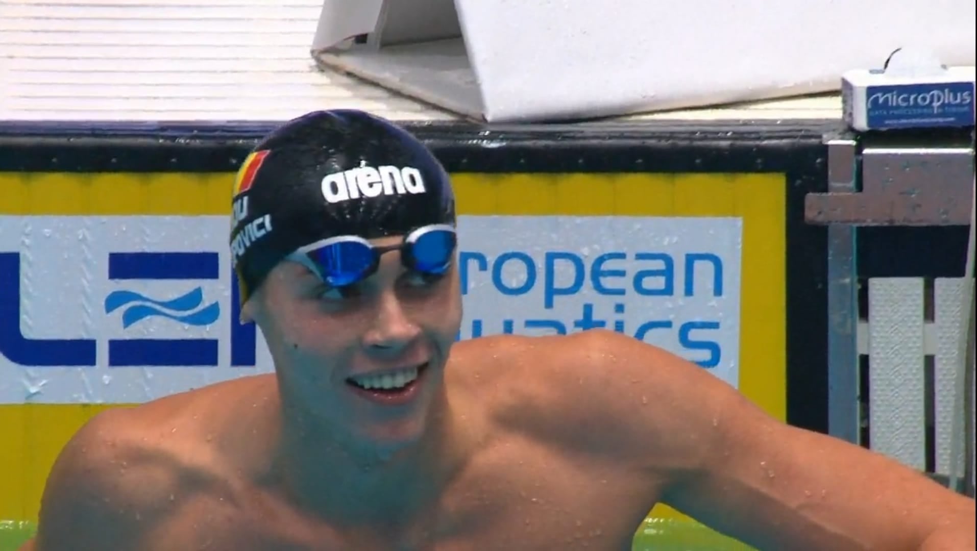 David Popovici, campion mondial la proba de 200 de metri liber