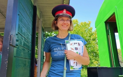 Ioana Blotor, voluntară la Asociația Prietenii Mocăniței de peste 18 ani: Impactul pe care l-am avut este uneori copleșitor. Majoritatea călătorilor înțeleg ce încercăm să facem, ne susțin și ne încurajează să continuăm