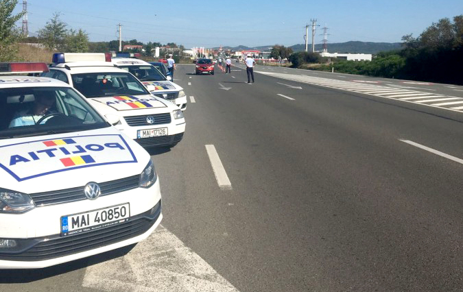 Controale rutiere în județul Sibiu: Poliția vizează depășirile neregulamentare și vehiculele cu probleme tehnice